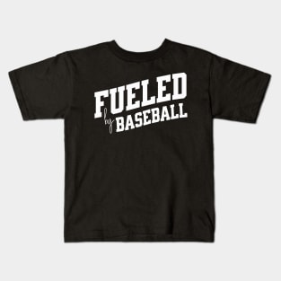 Fueled by Baseball Kids T-Shirt